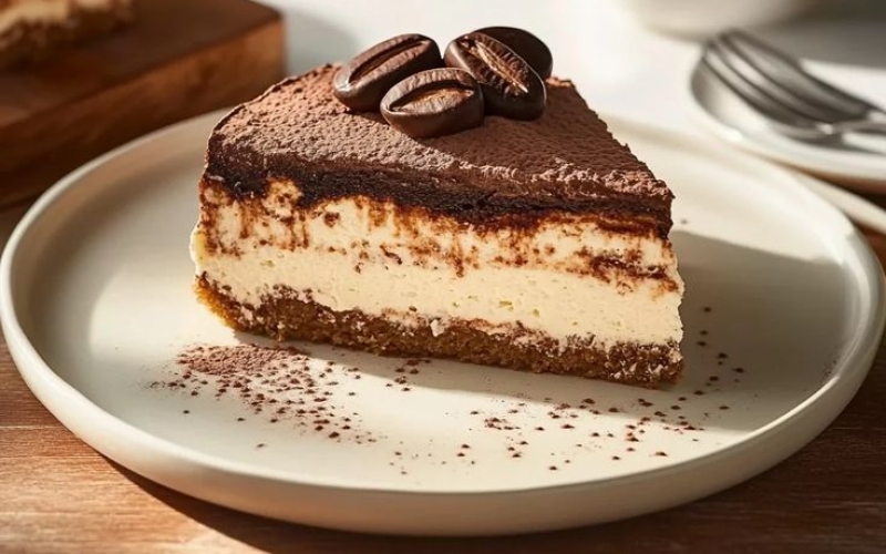 روش تهیه چیزکیک قهوه بدون نیاز به فر روش تهیه چیزکیک قهوه بدون نیاز به فر